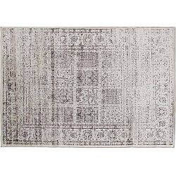 TEMPO KONDELA Vintage koberec, sivý, 100x140, ELROND