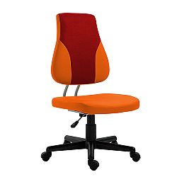 TEMPO KONDELA Detská rastúca stolička, oranžová/červená, RANDAL