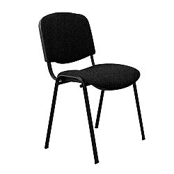 TEMPO KONDELA Kancelárska stolička, čierna, ISO NEW C11