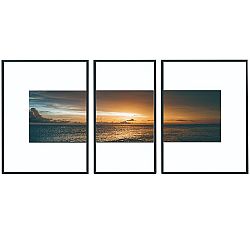 TEMPO KONDELA Zasklený tlačený obraz, viacfarebný, DX TYP 13 Sunset