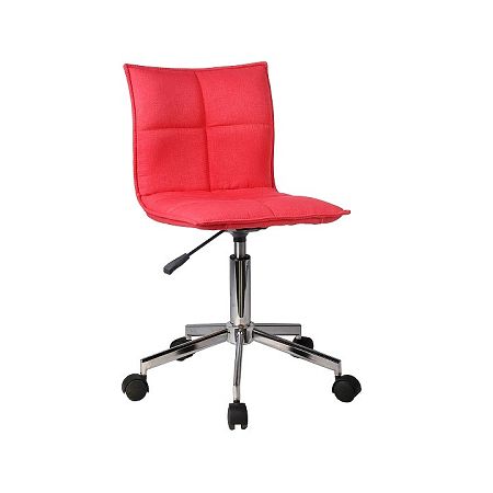TEMPO KONDELA Kancelárska stolička, červená, CRAIG
