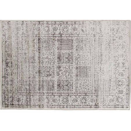 TEMPO KONDELA Vintage koberec, sivý, 140x200, ELROND